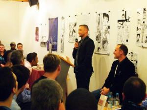 Chris sharing his amazing story