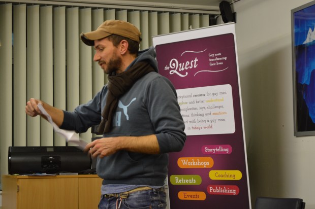 Ronny, contributing author to Love Me As I Am sharing his letter.